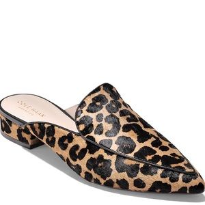 Calf hair Cole Haan Mules- excellent used condition